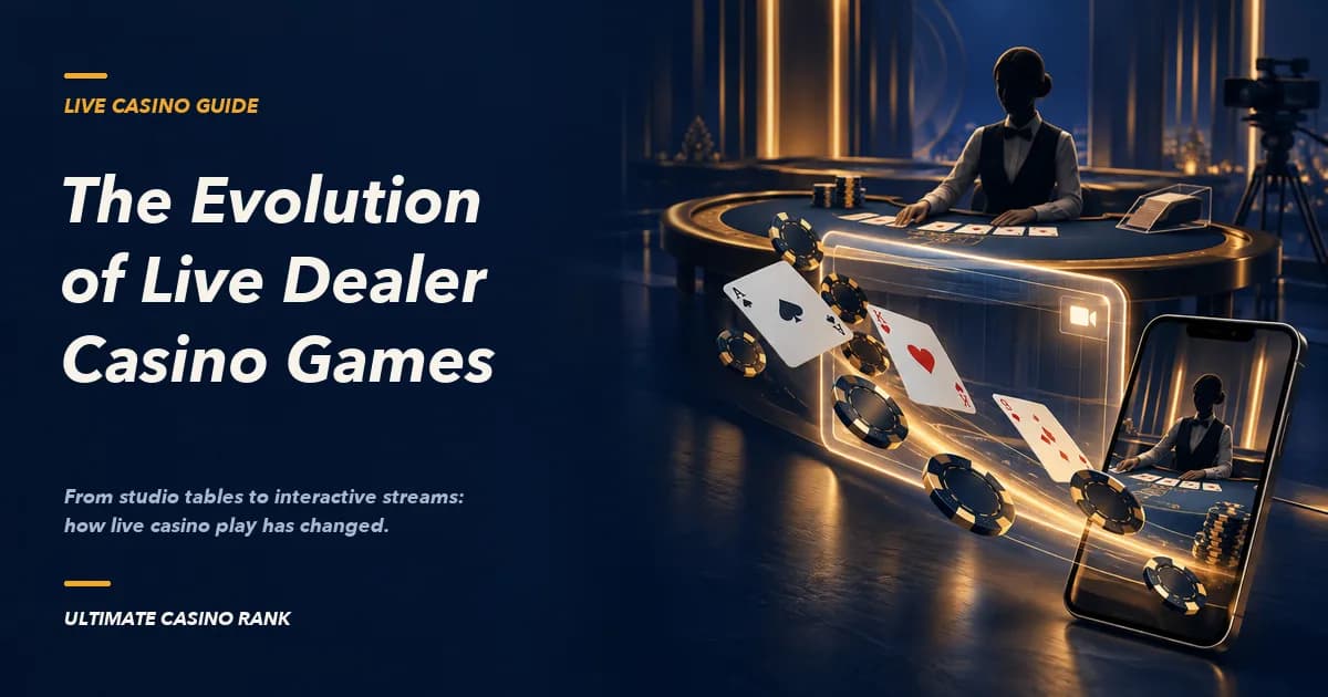 The Evolution of Live Dealer Casino Games